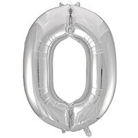 The Magic Balloons Store-16" FOIL Balloons - Silver Numbers