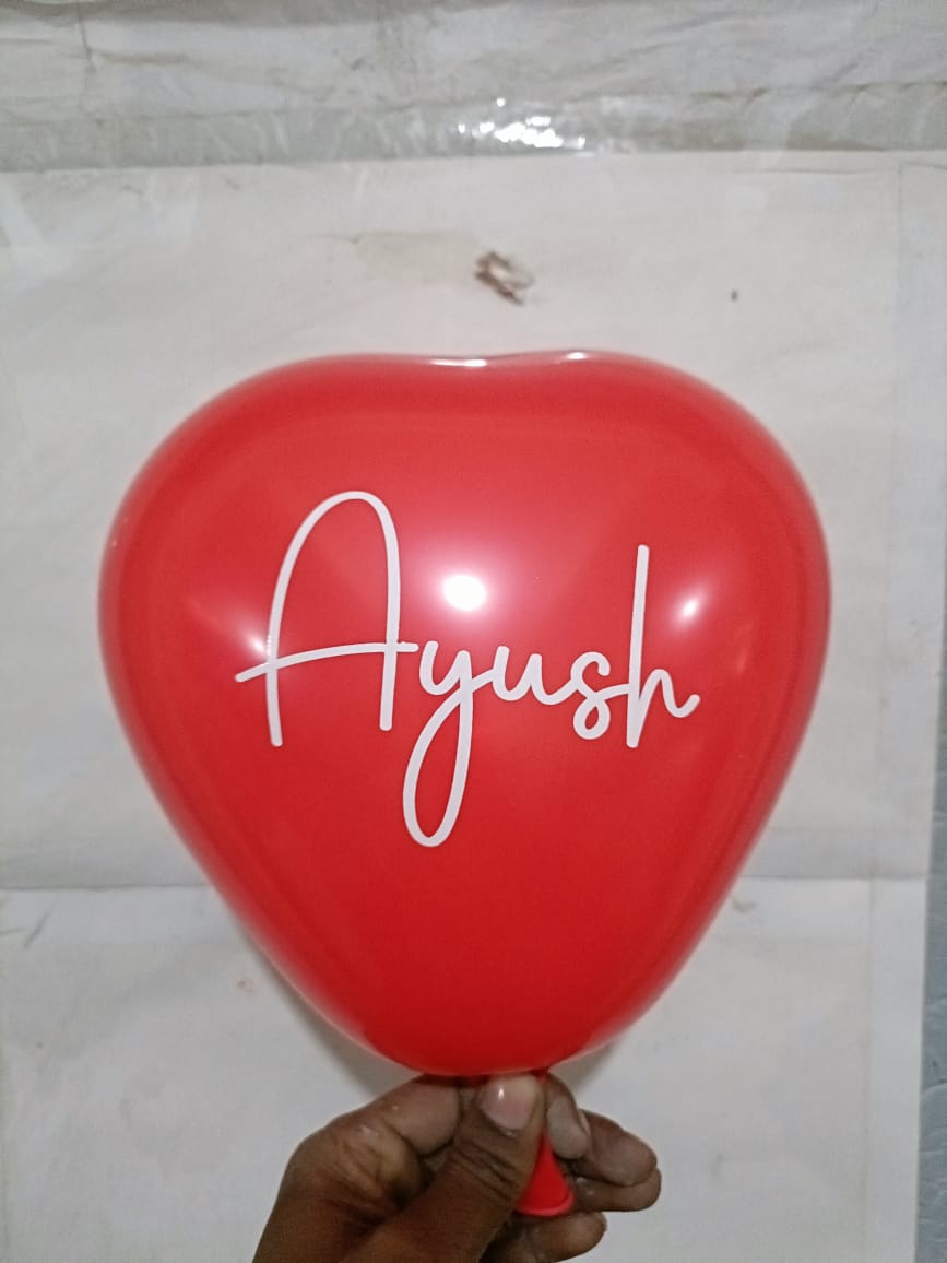 Personalized Red Heart Shape Balloons –Pack of 30pcs for Romantic Celebrations, Weddings, Anniversaries, Birthdays & Parties Personalized Red Heart Shape Balloons –Pack of 30pcs for Romantic Celebrations, Weddings, Anniversaries, Birthdays & Parties