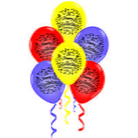 The Magic Balloons- Happy Birthday Balloons- Boy/Girl Multicolored Party/Decoration Balloons, Pack of 30 pcs