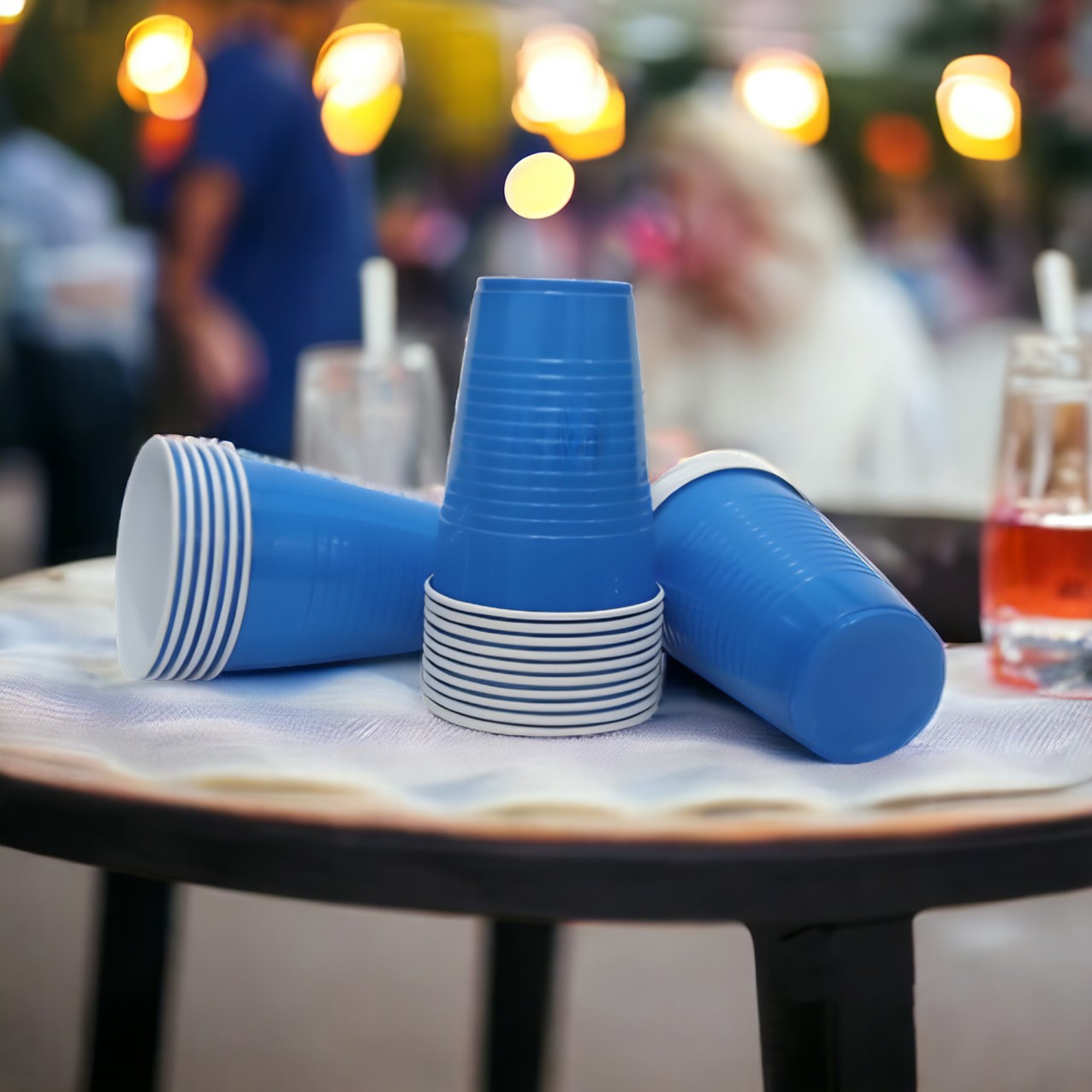 Set of 30- 360ml Blue Beer Pong Glasses | Party Drinking Cups for New Year Bachelor Wedding & Parties | Reusable Glasses | Party Supplies Set of 30- 360ml Blue Beer Pong Glasses | Party Drinking Cups for New Year Bachelor Wedding & Parties | Reusable Glasses | Party Supplies