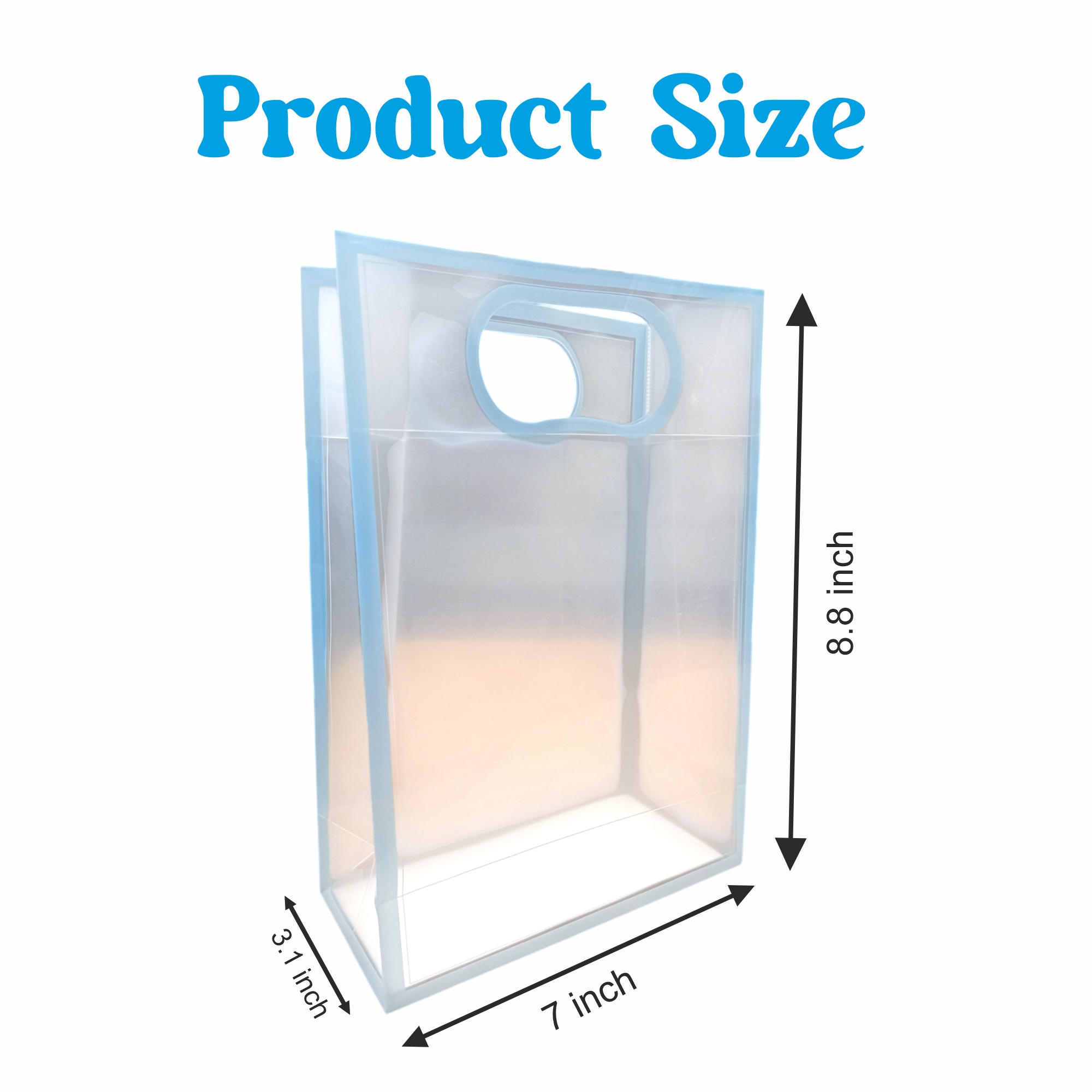 Small Size -6 Pcs Blue Transparent Goodie Bags – Clear Gift Bags for Valentine Wedding Return Gifts Birthday Party Festivals Events, Hamper Bags Shopping Bags Small Size -6 Pcs Blue Transparent Goodie Bags – Clear Gift Bags for Valentine Wedding Return Gifts Birthday Party Festivals Events, Hamper Bags Shopping Bags