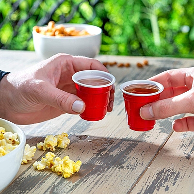 The Magic Balloons Store - Set of 30-60ml Red Beer Pong Shot Glasses for Bachelor, Holi, Cocktail Nights, Weddings and More-181600 The Magic Balloons Store - Set of 30-60ml Red Beer Pong Shot Glasses for Bachelor, Holi, Cocktail Nights, Weddings and More-181600