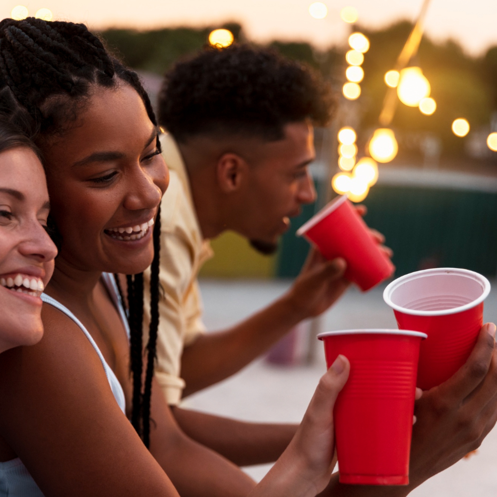 Set of 10 Red Pong Glasses | 450ml | Beer Pong Glasses | Reusable Party Drinking Cups | Eco-Friendly Cups | Multipurpose Parties & Events Set of 10 Red Pong Glasses | 450ml | Beer Pong Glasses | Reusable Party Drinking Cups | Eco-Friendly Cups | Multipurpose Parties & Events