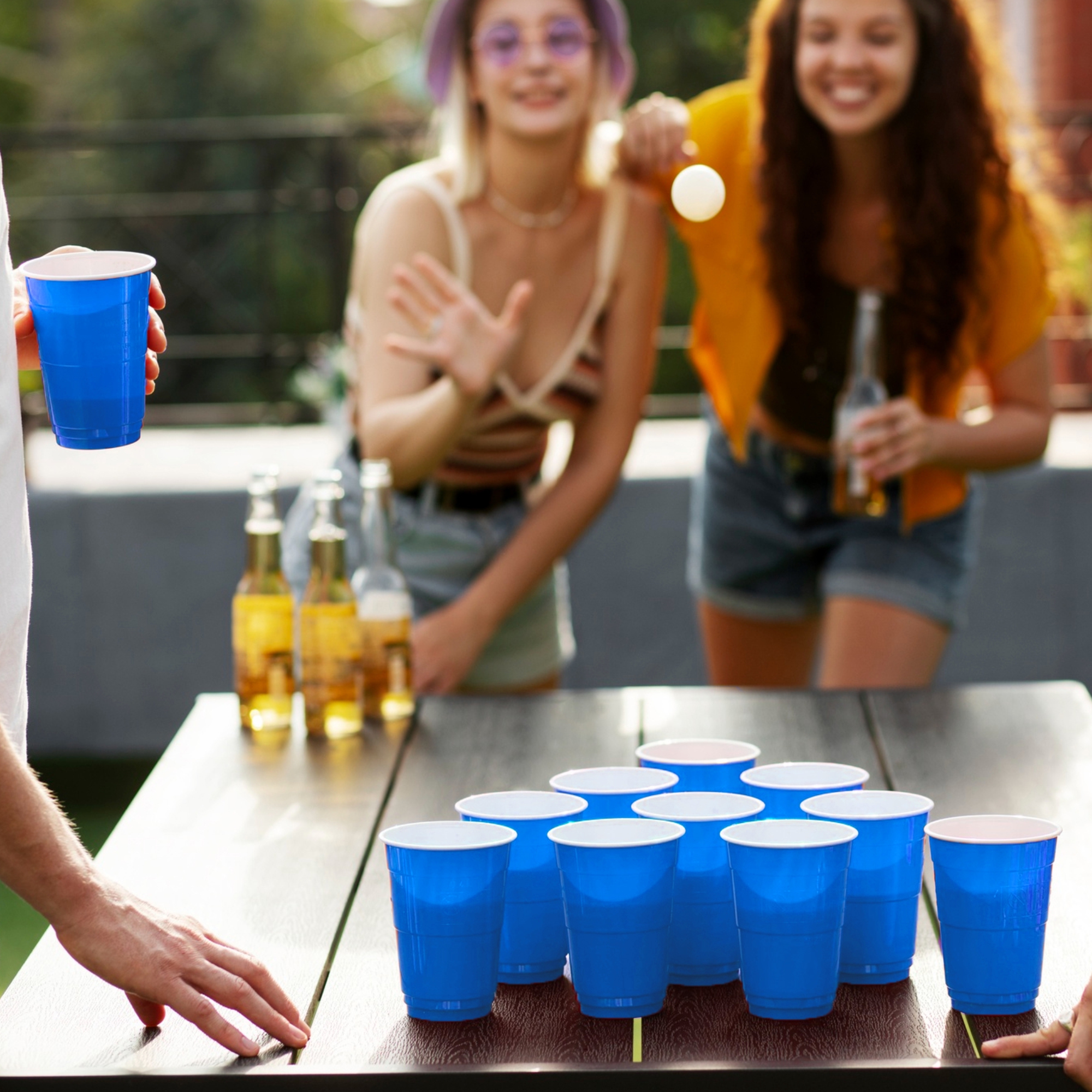 Set of 30- 360ml Blue Beer Pong Glasses | Party Drinking Cups for New Year Bachelor Wedding & Parties | Reusable Glasses | Party Supplies Set of 30- 360ml Blue Beer Pong Glasses | Party Drinking Cups for New Year Bachelor Wedding & Parties | Reusable Glasses | Party Supplies