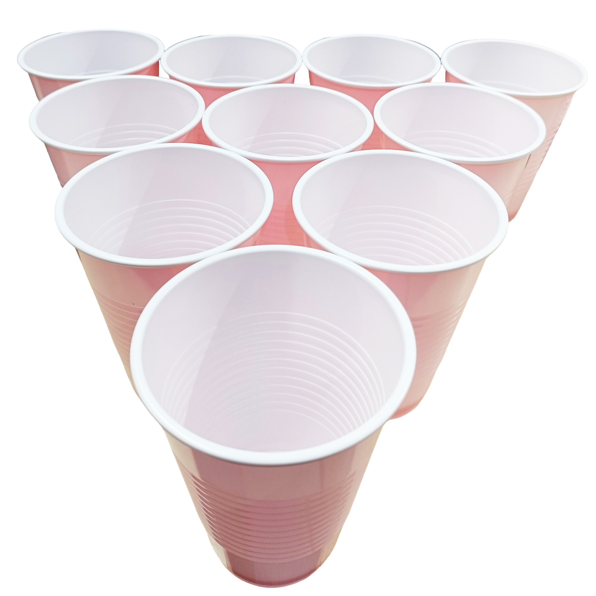 Pink Pong Glasses - Pack of 10 | 450ml | Pink Pong Glasses Cups | Reusable Beer Pong Glasses | Eco-Friendly Party Drinking for Events & Celebrations Pink Pong Glasses - Pack of 10 | 450ml | Pink Pong Glasses Cups | Reusable Beer Pong Glasses | Eco-Friendly Party Drinking for Events & Celebrations