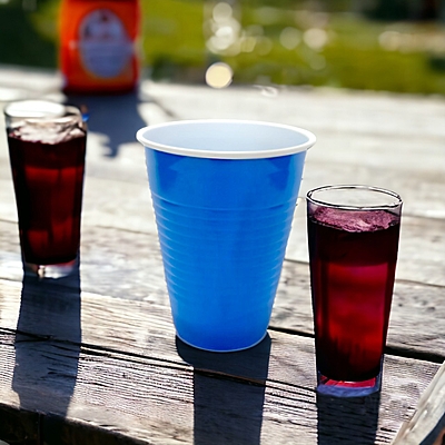 The Magic Balloons Blue Pong Glasses - 50 Pcs Eco-Friendly Reusable Glasses for Multipurpose Party Use | 450ml Pong Glasses for Diwali, Holi, New Year, Bachelor, Halloween & Adults Parties (Blue) The Magic Balloons Blue Pong Glasses - 50 Pcs Eco-Friendly Reusable Glasses for Multipurpose Party Use | 450ml Pong Glasses for Diwali, Holi, New Year, Bachelor, Halloween & Adults Parties (Blue)