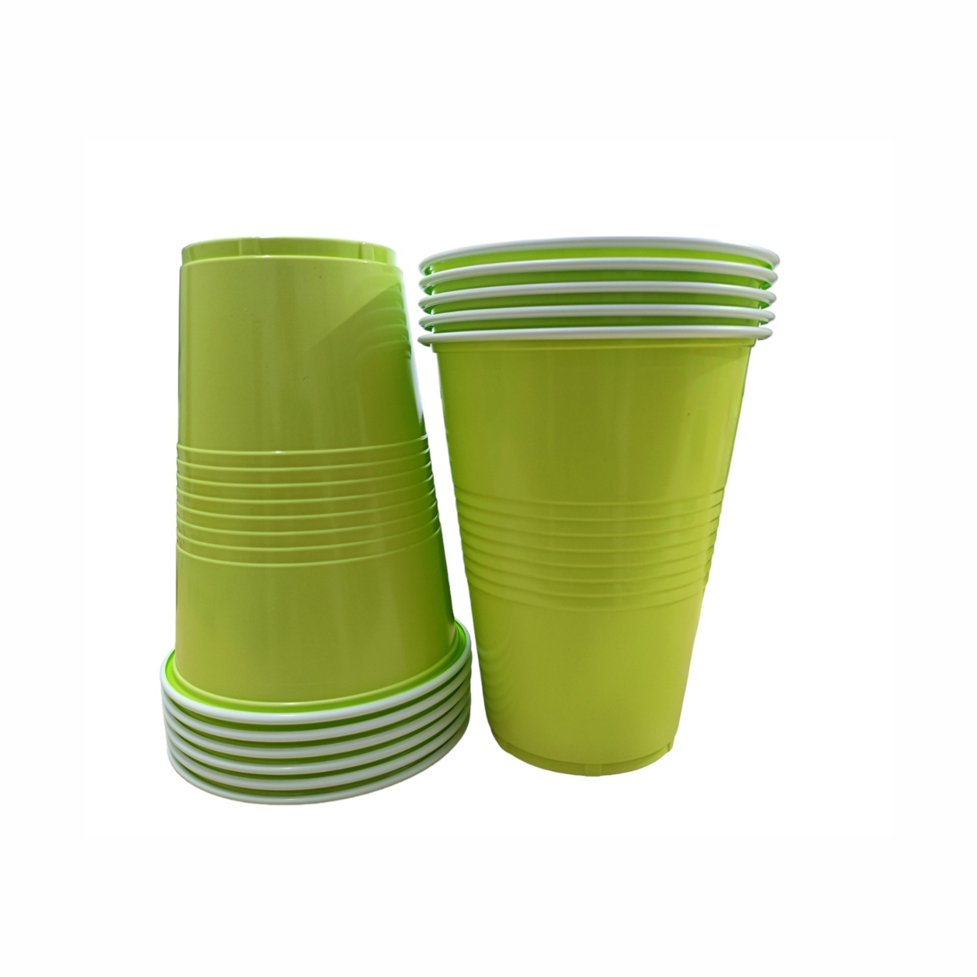 Set of 20 Green 360ml Beer Pong Glasses for New Year Bachelor Wedding and Retirement Parties | Party Drinking Cups | Reusable Party Pong Glasses | Ideal for Games and Fun Set of 20 Green 360ml Beer Pong Glasses for New Year Bachelor Wedding and Retirement Parties | Party Drinking Cups | Reusable Party Pong Glasses | Ideal for Games and Fun