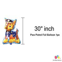 The Magic Balloons Paw Patrol Birthday Party Decoration combo kits foil balloons - Combo Pack of 5, Paw Patrol Foil Balloons for birthday decoration and Theme decoration foil balloons-181451