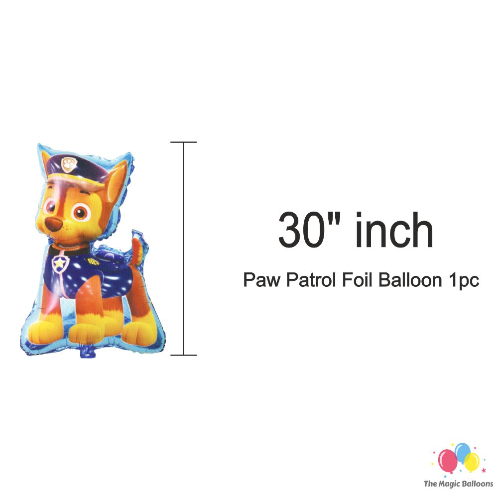 The Magic Balloons Paw Patrol Birthday Party Decoration combo kits foil balloons - Combo Pack of 5, Paw Patrol Foil Balloons for birthday decoration and Theme decoration foil balloons-181451 The Magic Balloons Paw Patrol Birthday Party Decoration combo kits foil balloons - Combo Pack of 5, Paw Patrol Foil Balloons for birthday decoration and Theme decoration foil balloons-181451