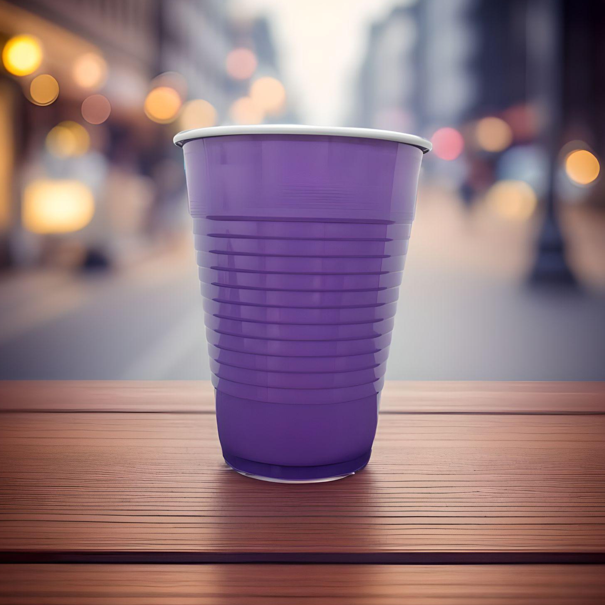 Set of 10 - 360ml Purple Beer Pong Glasses | Reusable Drinking Cups for Party Games Weddings New Year Bachelor Diwali & Holi Parties | Party Suppliers Set of 10 - 360ml Purple Beer Pong Glasses | Reusable Drinking Cups for Party Games Weddings New Year Bachelor Diwali & Holi Parties | Party Suppliers