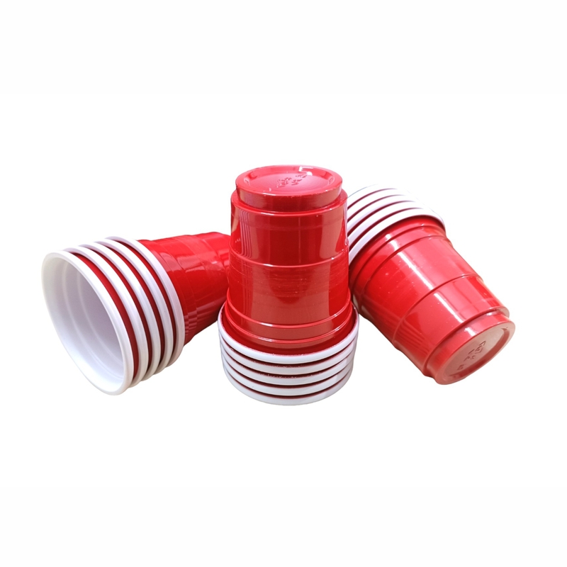 The Magic Balloons- Beer Pong Glasses Combo Pack 30pcs of 450ml Drinking Glasses and 30 Pieces of 60ml Red Shot Glasses for Bachelor Cocktails Holi Christmas and New Year Parties The Magic Balloons- Beer Pong Glasses Combo Pack 30pcs of 450ml Drinking Glasses and 30 Pieces of 60ml Red Shot Glasses for Bachelor Cocktails Holi Christmas and New Year Parties