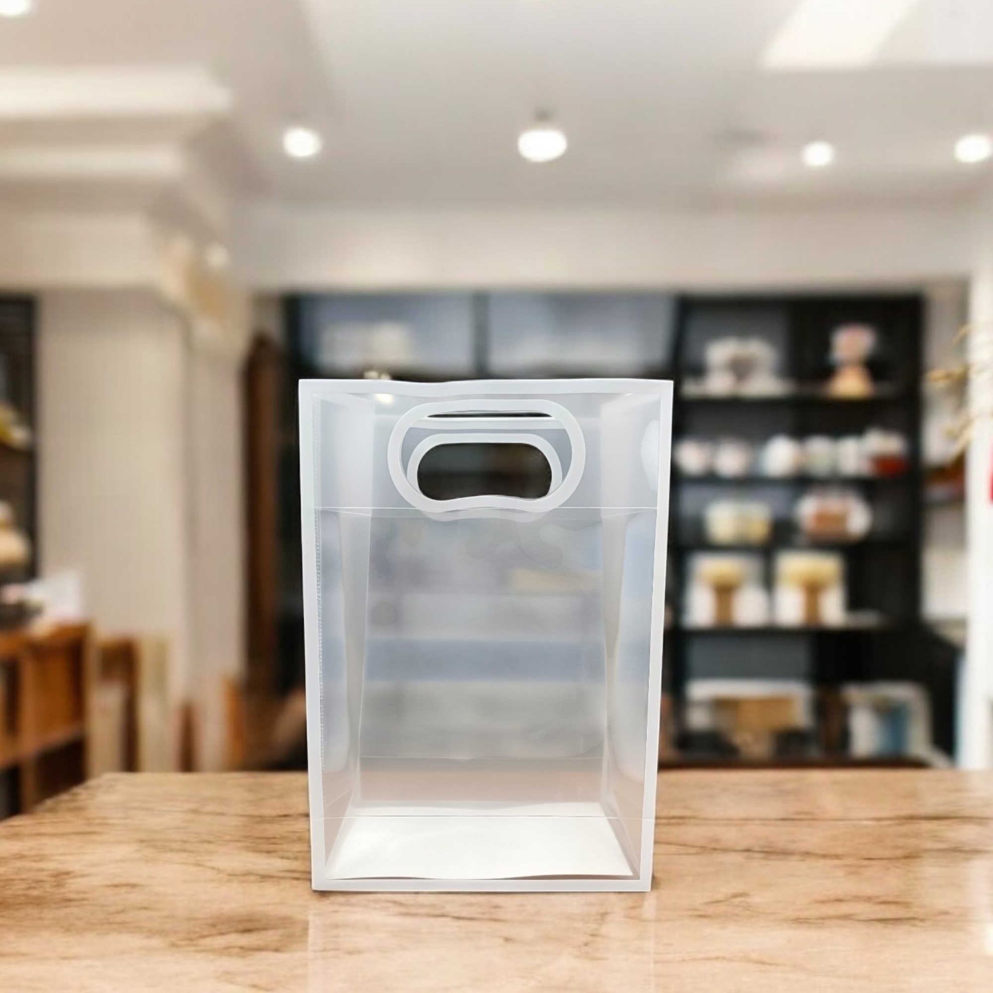 Small Size -6 Pcs White Transparent Goodie Bags – Clear Gift Bags for Valentine's Day Wedding Return Gifts Birthday Party Festivals Events Small Size -6 Pcs White Transparent Goodie Bags – Clear Gift Bags for Valentine's Day Wedding Return Gifts Birthday Party Festivals Events
