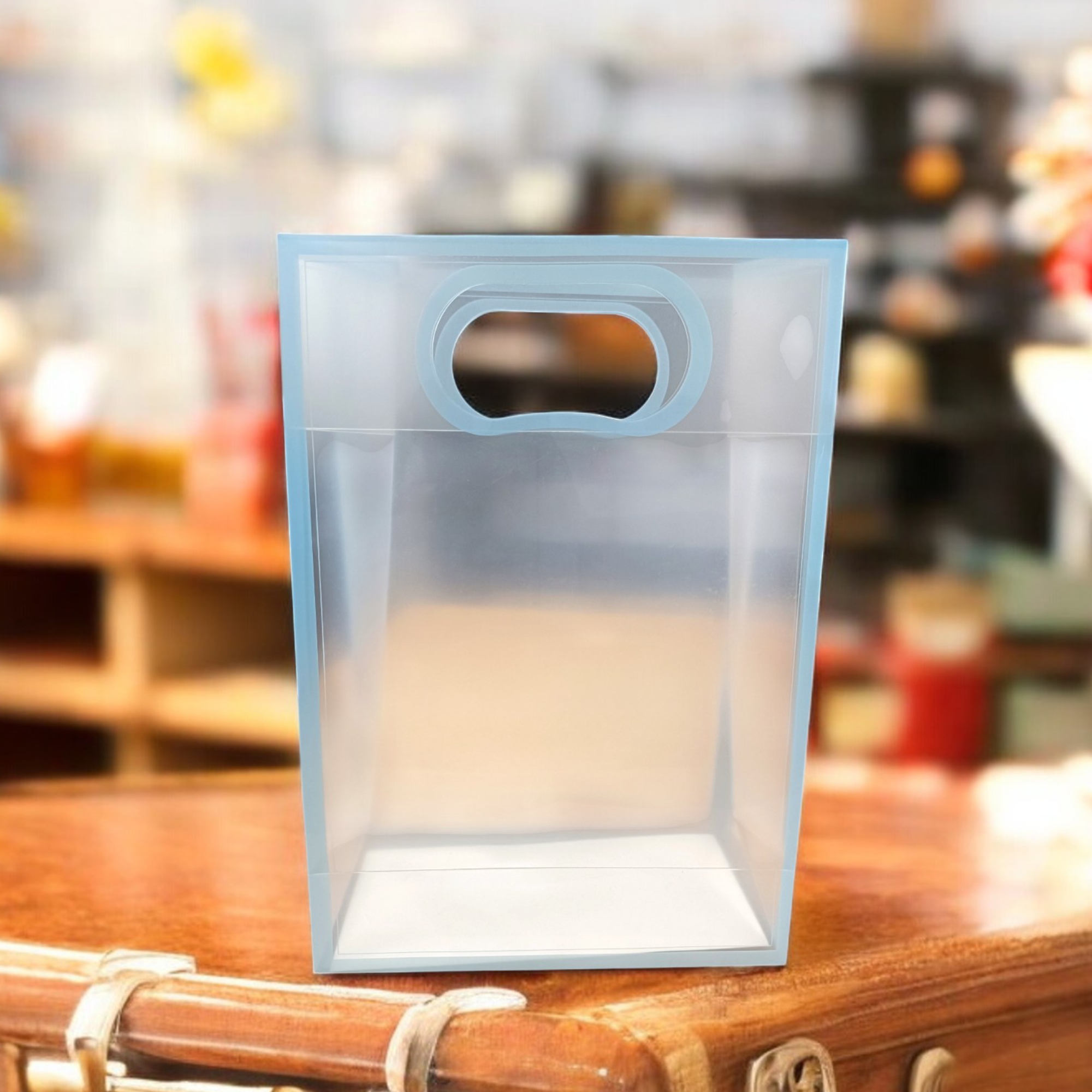 Small Size -6 Pcs Blue Transparent Goodie Bags – Clear Gift Bags for Valentine Wedding Return Gifts Birthday Party Festivals Events, Hamper Bags Shopping Bags Small Size -6 Pcs Blue Transparent Goodie Bags – Clear Gift Bags for Valentine Wedding Return Gifts Birthday Party Festivals Events, Hamper Bags Shopping Bags