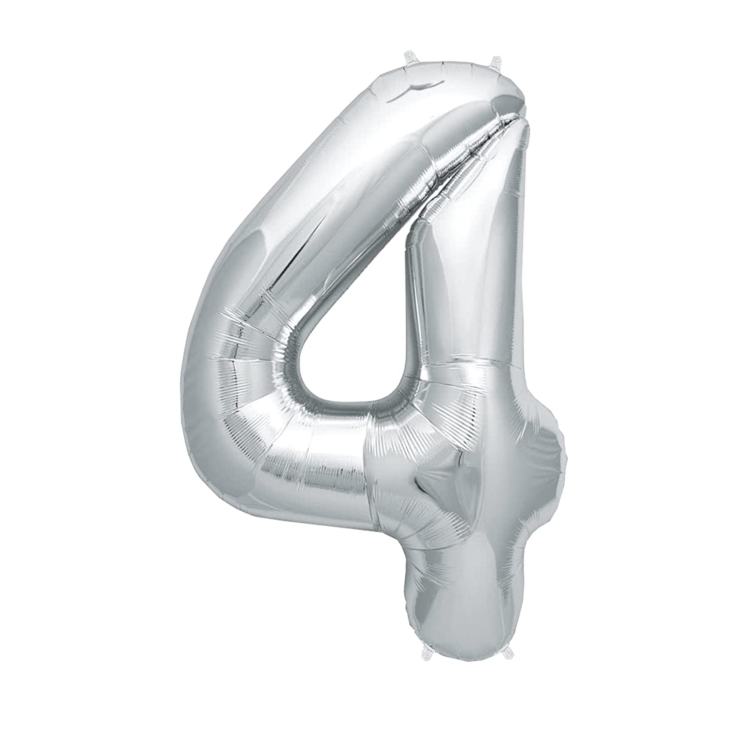 The Magic Balloons Store-16" FOIL Balloons - Silver Numbers The Magic Balloons Store-16" FOIL Balloons - Silver Numbers