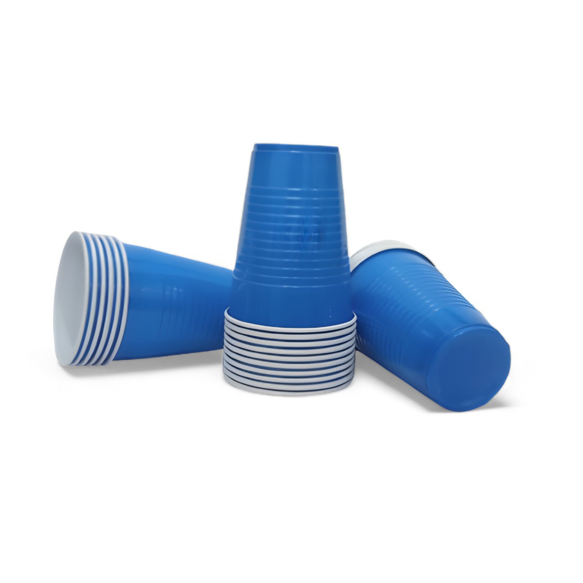 Set of 10 Blue -360ml Beer Pong Glasses | Drinking Glasses for Party, Bachelor, Wedding, & New Year Celebrations | Reusable Pong Cups for Games & Events | Party Supplies Set of 10 Blue -360ml Beer Pong Glasses | Drinking Glasses for Party, Bachelor, Wedding, & New Year Celebrations | Reusable Pong Cups for Games & Events | Party Supplies