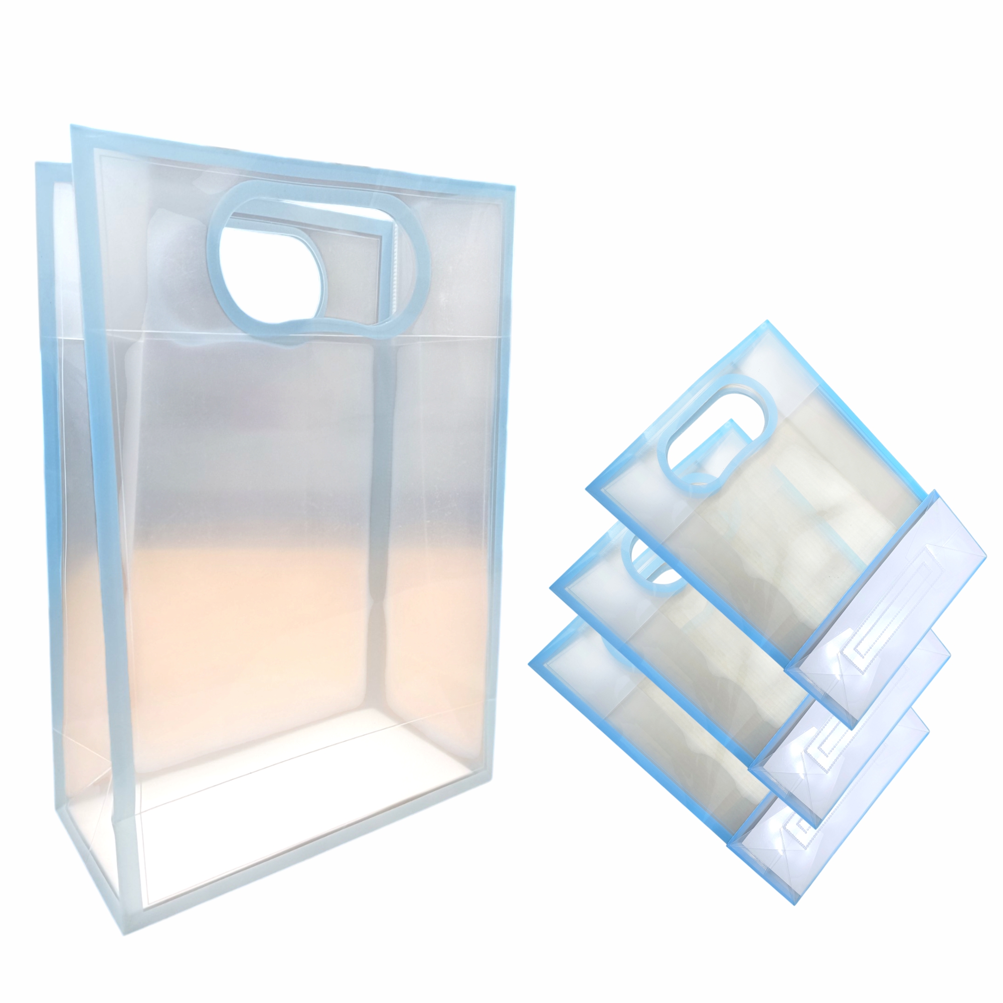 Small Size -6 Pcs Blue Transparent Goodie Bags – Clear Gift Bags for Valentine Wedding Return Gifts Birthday Party Festivals Events, Hamper Bags Shopping Bags Small Size -6 Pcs Blue Transparent Goodie Bags – Clear Gift Bags for Valentine Wedding Return Gifts Birthday Party Festivals Events, Hamper Bags Shopping Bags