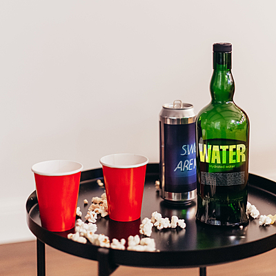 The Magic Balloons Store-Get the Party Started with 100 Piece Set of Red Beer Pong Glasses for Christmas, Bachelor, Cocktail, New Year and Wedding Parties - Liquid Capacity 450ml!