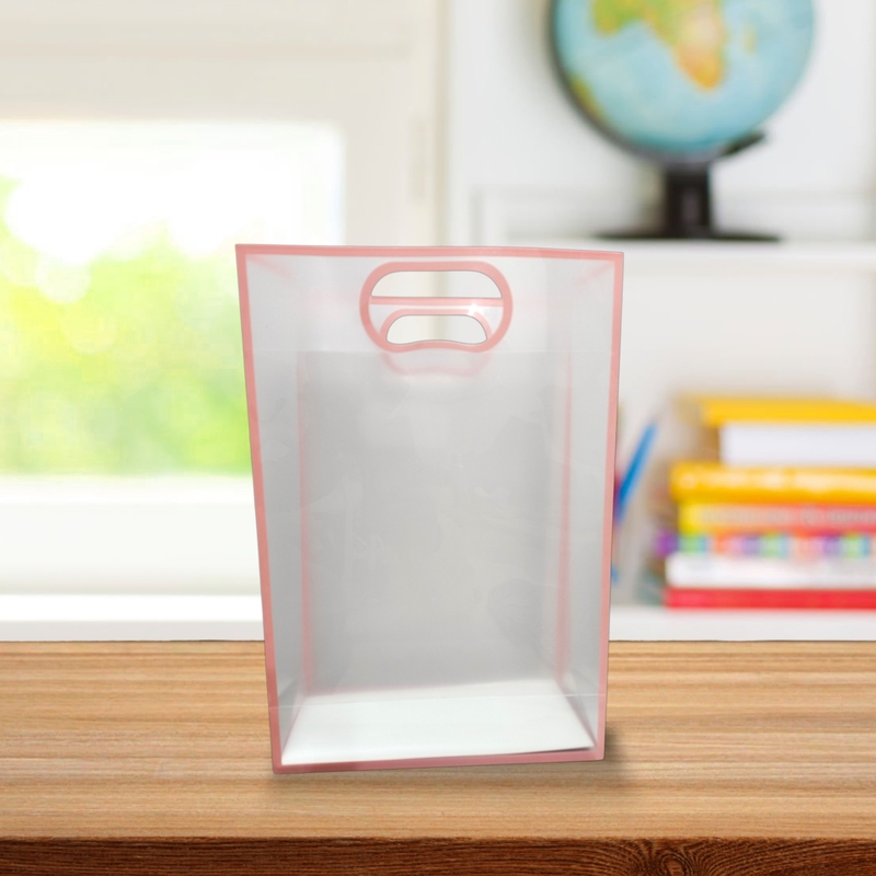 Pack of 6 – Transparent Goodie Bags Clear Gift Bags Medium Brown Bags for Return Gift and More Pack of 6 – Transparent Goodie Bags Clear Gift Bags Medium Brown Bags for Return Gift and More