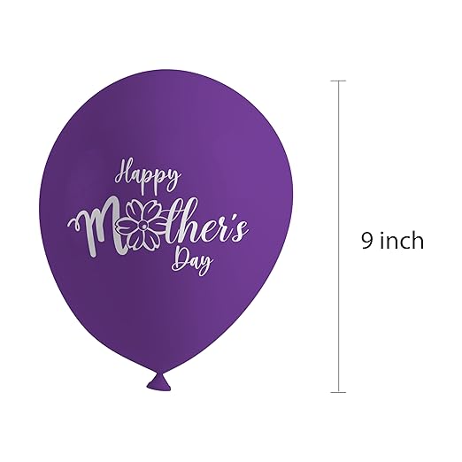 Celebrate This Mother's Day with Our Best Mom Ever and Happy Mother's Day Balloons (Pack of 30pcs Multicolor Balloons) - Party Supplier Celebrate This Mother's Day with Our Best Mom Ever and Happy Mother's Day Balloons (Pack of 30pcs Multicolor Balloons) - Party Supplier