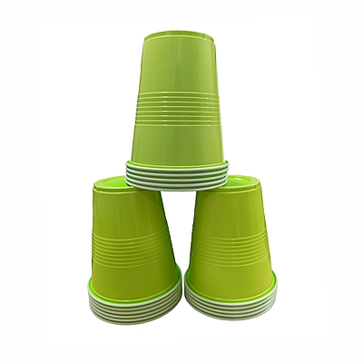 The Magic Balloons Beer Pong Glasses - Pack of 30 | 450ml Reusable Party Drinking Cups | Eco-Friendly Green Pong Glasses for Parties & Events | Multipurpose Colorful Glasses The Magic Balloons Beer Pong Glasses - Pack of 30 | 450ml Reusable Party Drinking Cups | Eco-Friendly Green Pong Glasses for Parties & Events | Multipurpose Colorful Glasses