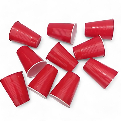 The Magic Balloons- Beer Pong Glasses Combo Pack 30pcs of 450ml Drinking Glasses and 30 Pieces of 60ml Red Shot Glasses for Bachelor Cocktails Holi Christmas and New Year Parties The Magic Balloons- Beer Pong Glasses Combo Pack 30pcs of 450ml Drinking Glasses and 30 Pieces of 60ml Red Shot Glasses for Bachelor Cocktails Holi Christmas and New Year Parties