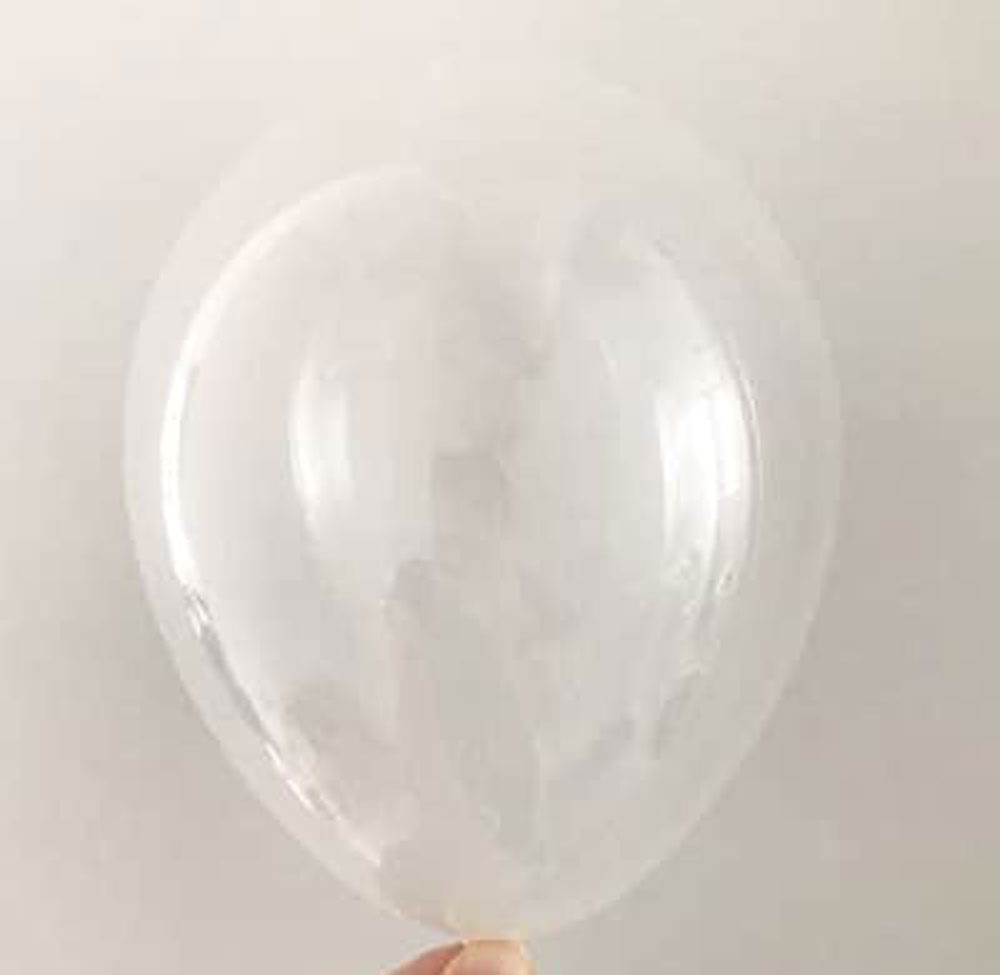 Rubek Premium Transparent Balloons 50 pcs Rubek Premium Transparent Balloons 50 pcs