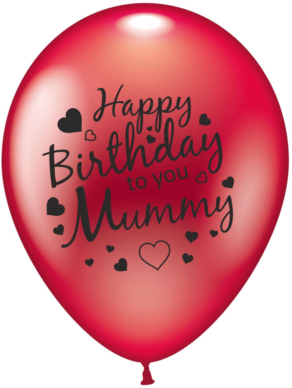 The Magic Balloons Store- Happy Birthday Mom Latex 