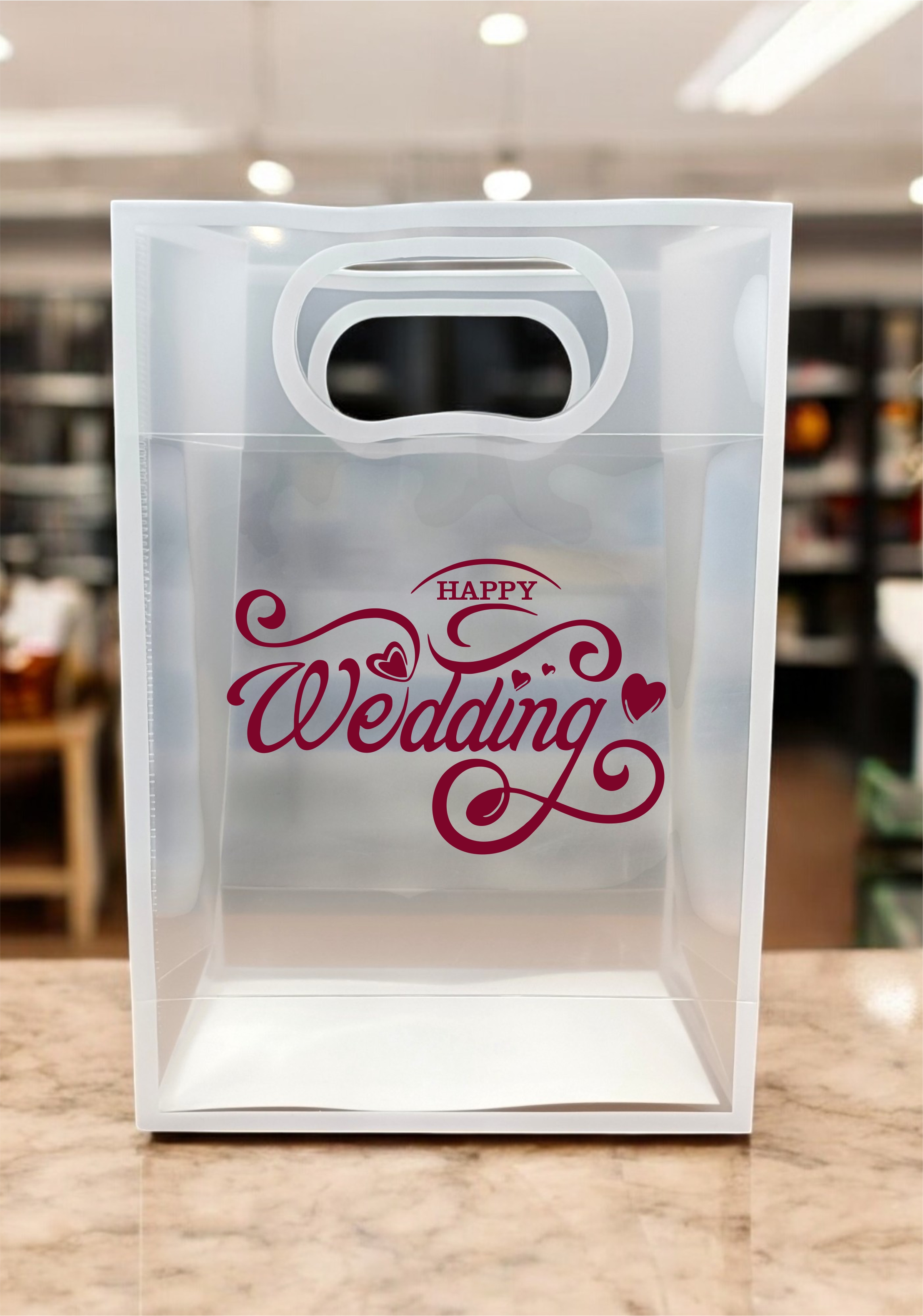 The Magic Balloons – Printed Wedding Gift Bags with Handles | Pack of 6 Transparent Reusable Gift Bags | Party Favor Bags, Hamper Bags for Wedding, Anniversary, Surprise Gifts, Return Gift The Magic Balloons – Printed Wedding Gift Bags with Handles | Pack of 6 Transparent Reusable Gift Bags | Party Favor Bags, Hamper Bags for Wedding, Anniversary, Surprise Gifts, Return Gift