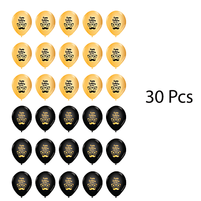 The Magic Balloons-Happy Birthday My Man Party Balloons Latex Balloons Happy Birthday Husband Pack of 30 pcs Ideal for Husband Birthday Decoration The Magic Balloons-Happy Birthday My Man Party Balloons Latex Balloons Happy Birthday Husband Pack of 30 pcs Ideal for Husband Birthday Decoration