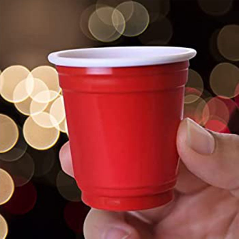 The Magic Balloons- Beer Pong Glasses Combo Pack 30 Pieces of 450 ml Drinking Glasses and 10 Pieces of 60 ml Red Shot Glasses for Bachelor Cocktails Christmas and New Year Parties 40 Pieces 181599 The Magic Balloons- Beer Pong Glasses Combo Pack 30 Pieces of 450 ml Drinking Glasses and 10 Pieces of 60 ml Red Shot Glasses for Bachelor Cocktails Christmas and New Year Parties 40 Pieces 181599