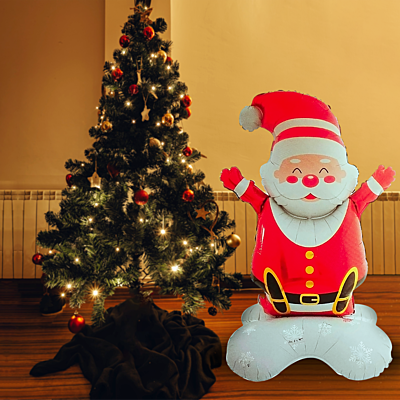 The Magic Balloons - Santa Clause Foil Balloon for Merry Christmas Pack of 1pcs Xmas Theme Foil Balloons for Christmas Party Decorations, Christmas Home Decor, Christmas Decorations. The Magic Balloons - Santa Clause Foil Balloon for Merry Christmas Pack of 1pcs Xmas Theme Foil Balloons for Christmas Party Decorations, Christmas Home Decor, Christmas Decorations.
