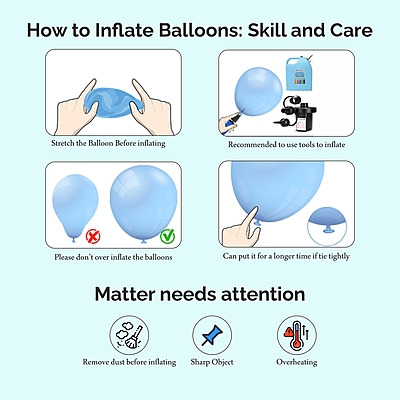 The Magic Balloons- 8" Latex Balloons - Pack of 50 - Assorted Colors Perfect for Any Occasion Holi The Magic Balloons- 8" Latex Balloons - Pack of 50 - Assorted Colors Perfect for Any Occasion Holi