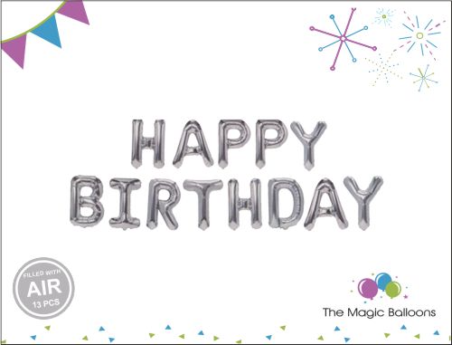 Happy Birthday Foil Balloons Happy Birthday Foil Balloons