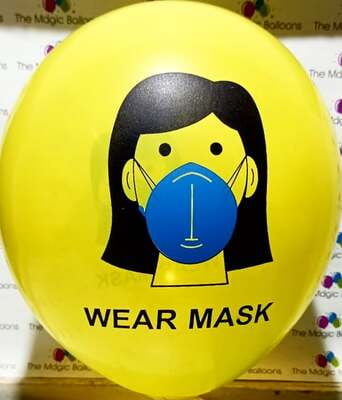 The Magic Balloons Store- Printed Balloons for Covid Awarness