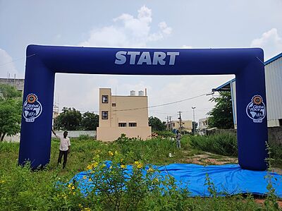 Custom Inflatable Welcome Gate for Corporate Event, Sports Meet, School Function, Trade Show, or Grand Opening Custom Inflatable Welcome Gate for Corporate Event, Sports Meet, School Function, Trade Show, or Grand Opening