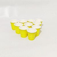 The Magic Balloon Store - Beer Pong Shot Glasses For Holi, Bachelor Cocktail New Year and Wedding Party Supplier - Liquid Capacity 60ml Pack of 30pcs