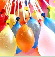 The Magic Balloons -Fill and tie Water Balloons in 60 seconds for Holi, Multicolor -set of 3 pcs