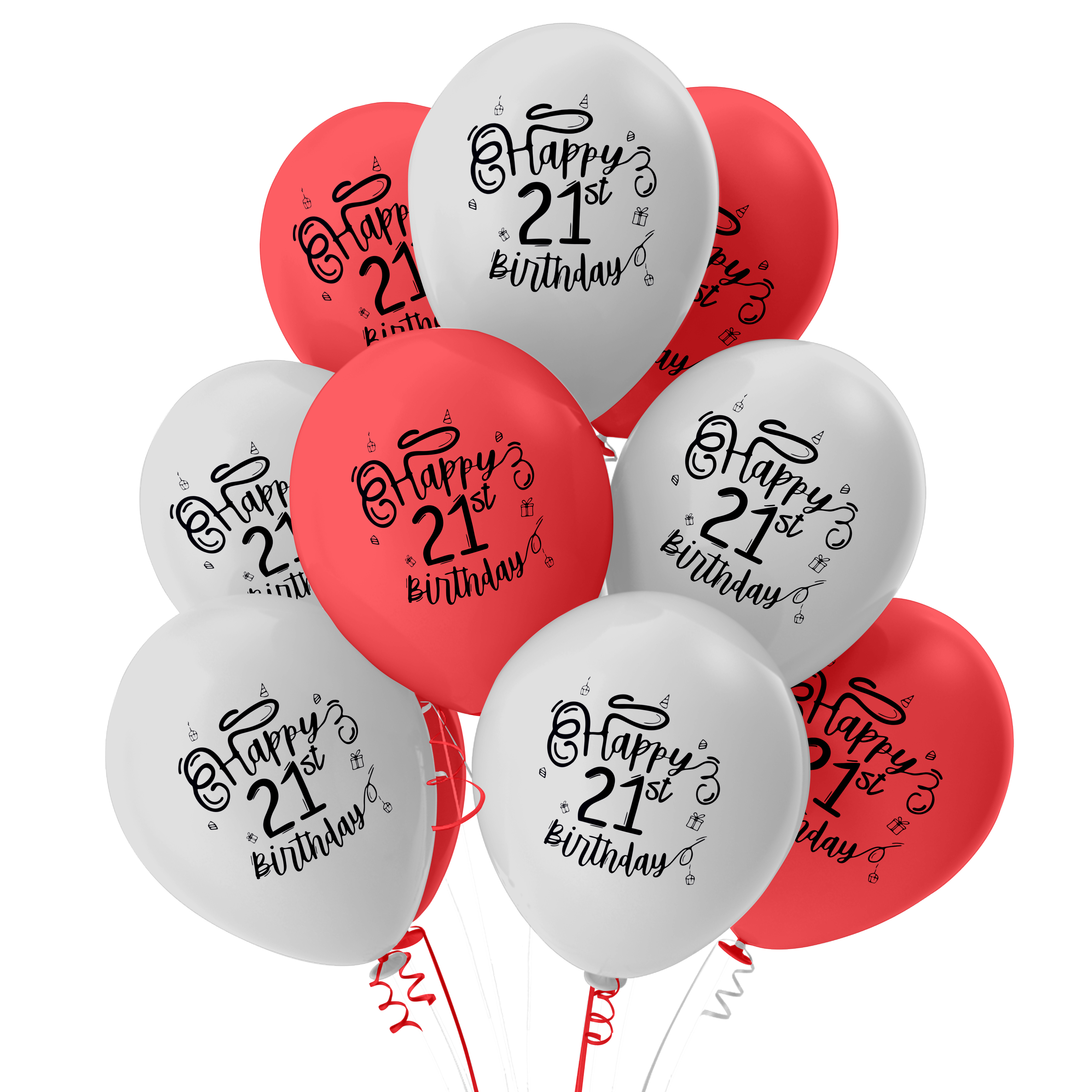 The Magic Balloons Store-Happy Birthday 21st Birthday Decoration balloons-181309 The Magic Balloons Store-Happy Birthday 21st Birthday Decoration balloons-181309