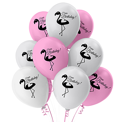 The Magic Balloons- Printed Flamingo Theme Party Decoration Combo Kit for Theme Party, Birthday, House Party Decoration Combo 38 pcs, Foil 5 pcs set, 2 Foil Curtain 1 Banner and 30 Balloons- The Magic Balloons- Printed Flamingo Theme Party Decoration Combo Kit for Theme Party, Birthday, House Party Decoration Combo 38 pcs, Foil 5 pcs set, 2 Foil Curtain 1 Banner and 30 Balloons-
