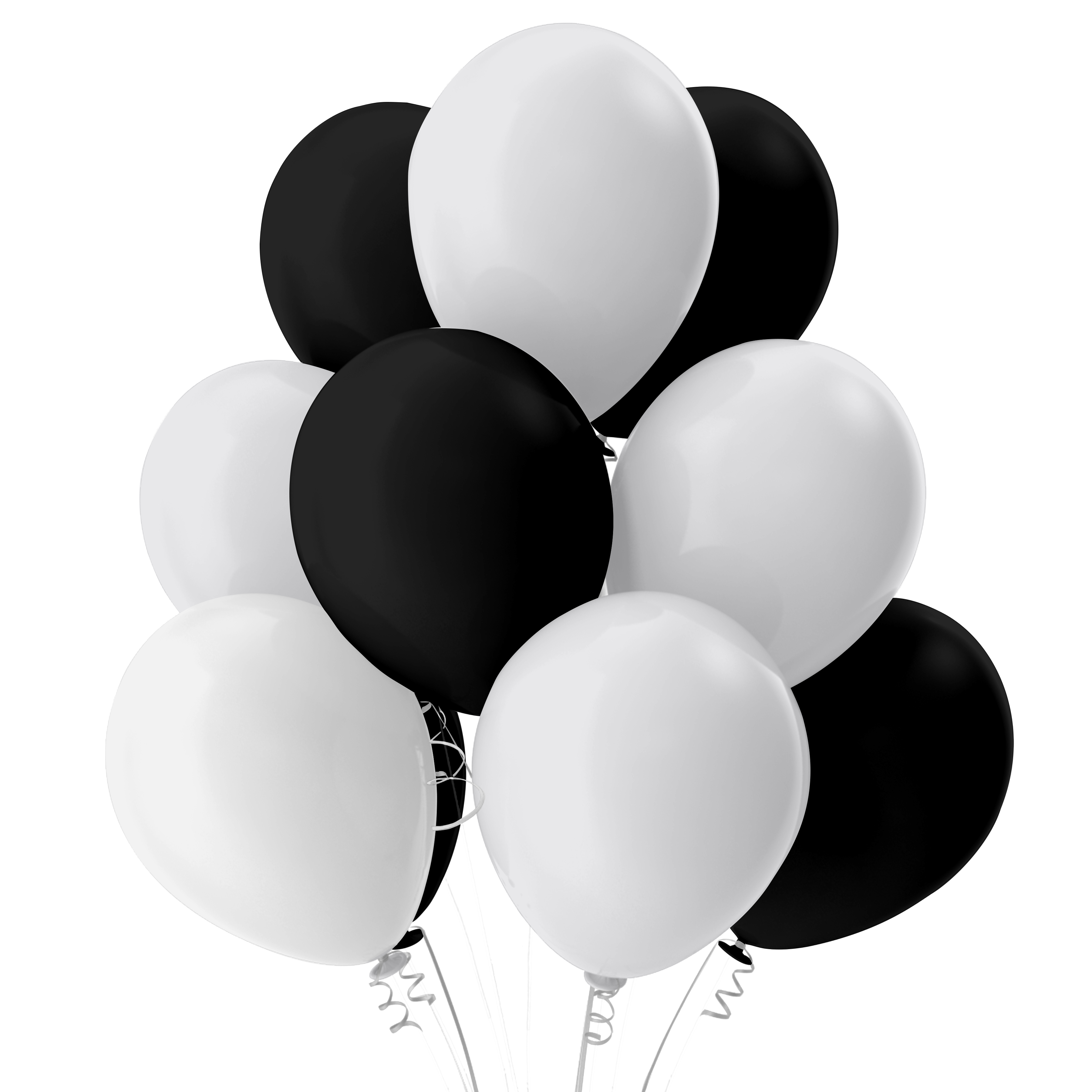 The Magic Balloons Store- Plain Black and White Metallic/Latex Balloons- Birthday/Wedding /Anniversary/Baby shower/Kids Party Decoration Balloons Pack of 30pcs – 181503 The Magic Balloons Store- Plain Black and White Metallic/Latex Balloons- Birthday/Wedding /Anniversary/Baby shower/Kids Party Decoration Balloons Pack of 30pcs – 181503