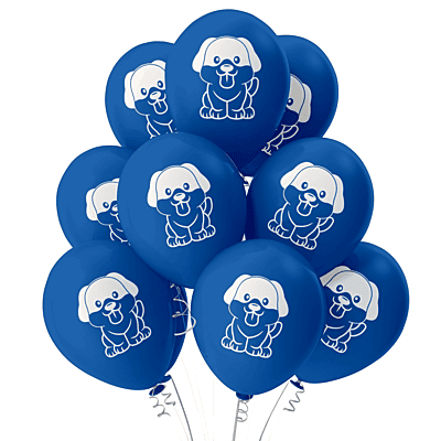 The Magic Balloons - Dog Theme Birthday Balloons With A Banner Latex Balloons For Dog Birthday Party Pack of 21pcs With Dog Print Perfect For Dog Parties and Dog Lovers Party Suppliers The Magic Balloons - Dog Theme Birthday Balloons With A Banner Latex Balloons For Dog Birthday Party Pack of 21pcs With Dog Print Perfect For Dog Parties and Dog Lovers Party Suppliers