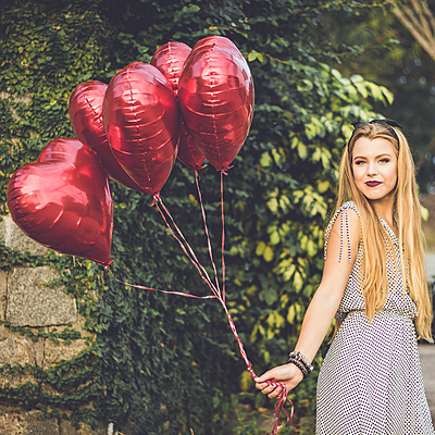 The Magic Balloons Store 18" Red Heart Shape Party Decorative Foil Balloon - Pack of 6 -181277 The Magic Balloons Store 18" Red Heart Shape Party Decorative Foil Balloon - Pack of 6 -181277