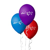 The Magic Balloons Store- Balloons for Guruji-Always Blessing Pack of 12