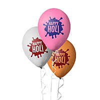 The Magic Balloons - Add Some Color to Your Holi Celebrations with Holi Hai Colorful Balloons - Pack of 30 Vibrant Balloons to Brighten Up Your Festivities!