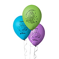 The Magic Balloons-Mermaid Theme Balloons for Happy Birthday Party Balloons Decorations Supplies Mermaid Theme printed Happy Birthday Party Decoration balloons -pack of 30 pcs 181464