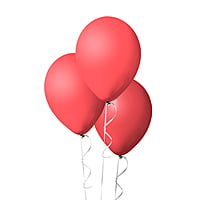 The Magic Balloons Store- Latex Balloons (Pack of 50) - RED