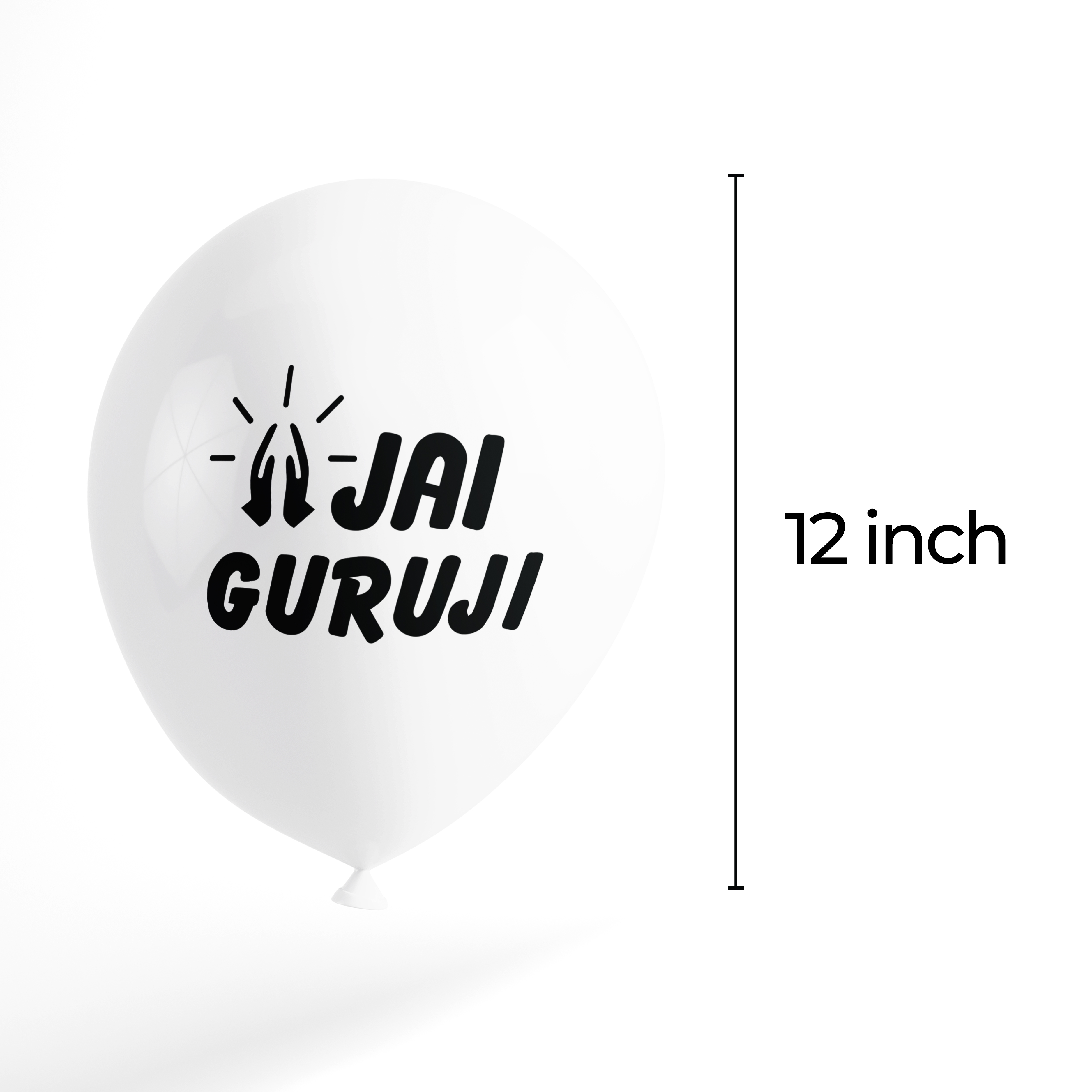 The Magic Balloons - Set of 50 pcs Celebrate the special day Of Guruji Birthday Printed 12" Balloons Multicolor Metallic Balloons with Guru ji Photo and 4 other design The Magic Balloons - Set of 50 pcs Celebrate the special day Of Guruji Birthday Printed 12" Balloons Multicolor Metallic Balloons with Guru ji Photo and 4 other design
