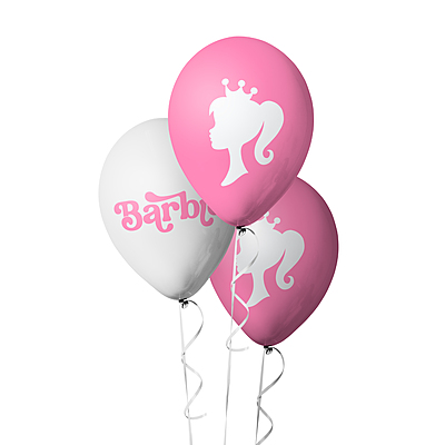 The Magic Balloons- Barbie Theme Balloons Latex Balloons For Barbie Theme Parties Pack of 30pcs of Pink and White Balloons Party Supplier For Birthday, Theme Party and Event The Magic Balloons- Barbie Theme Balloons Latex Balloons For Barbie Theme Parties Pack of 30pcs of Pink and White Balloons Party Supplier For Birthday, Theme Party and Event