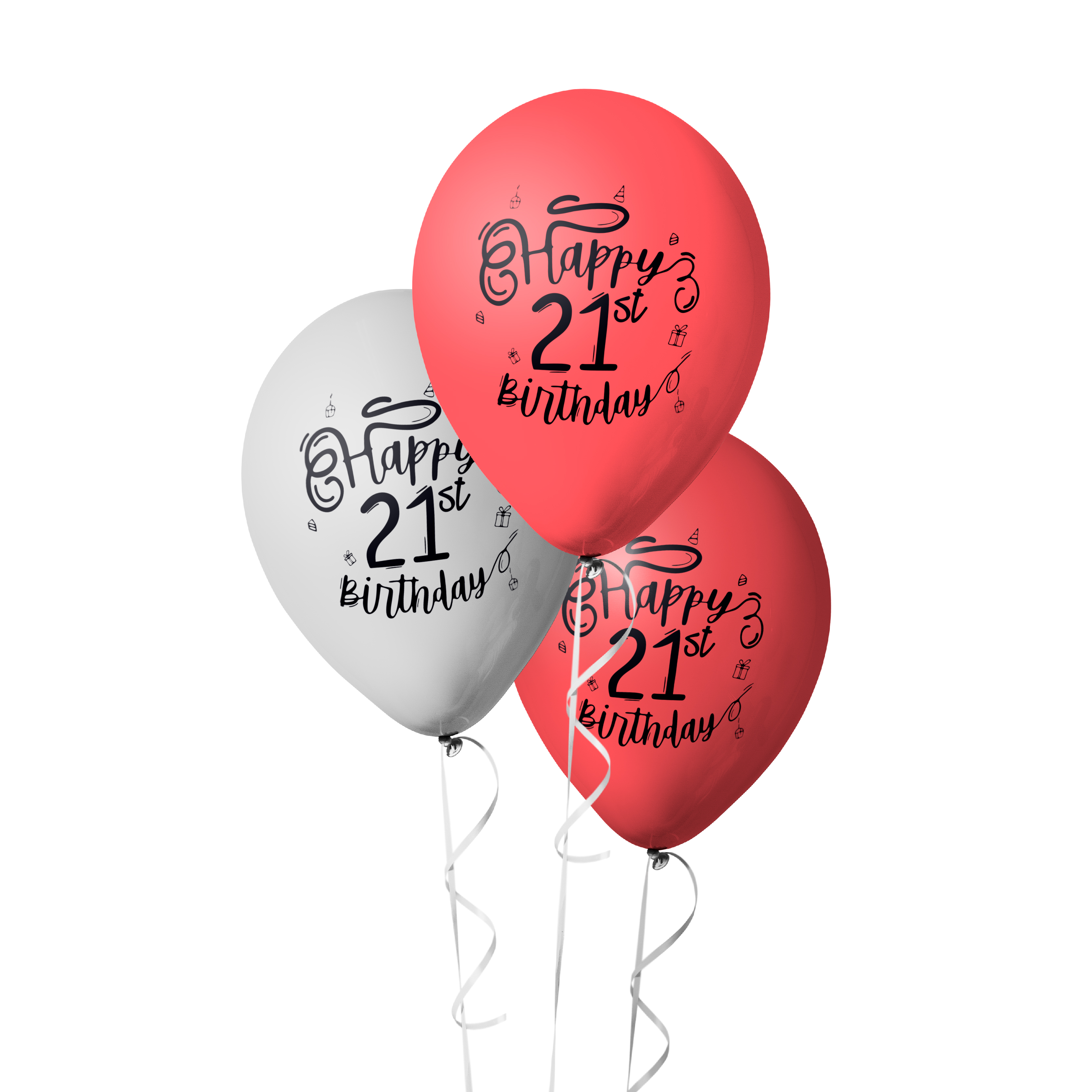 The Magic Balloons Store-Happy Birthday 21st Birthday Decoration balloons-181309 The Magic Balloons Store-Happy Birthday 21st Birthday Decoration balloons-181309