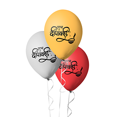 The Magic Balloons- Diwali festival Decoration Balloons for Shubh Deepawali, Diwali decorations/Party supplies for Home/Office/Shop Pack of 30 multicolour Gold, Silver metallic Red balloons- 181474 The Magic Balloons- Diwali festival Decoration Balloons for Shubh Deepawali, Diwali decorations/Party supplies for Home/Office/Shop Pack of 30 multicolour Gold, Silver metallic Red balloons- 181474